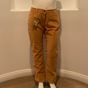 Barbour Women Straight Leg corduroy  Pants Brown Size 14